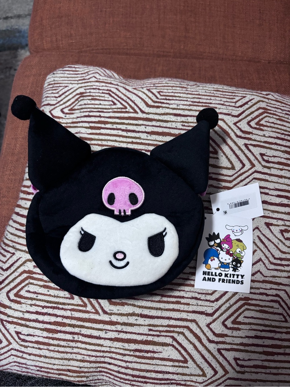 Sanrio Hello Kitty Kuromi Plush Bag